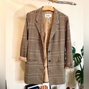 BB Dakota XS Plaid Blazer